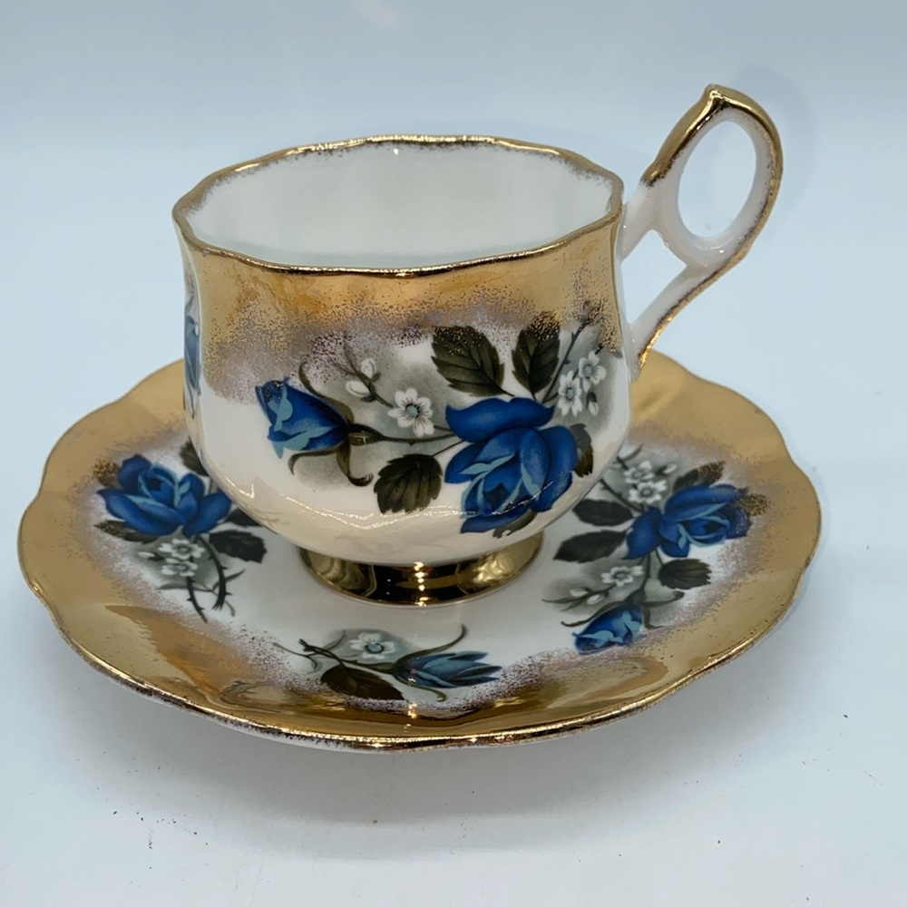 Vintage Sandringham English Bone China Cup & Saucer